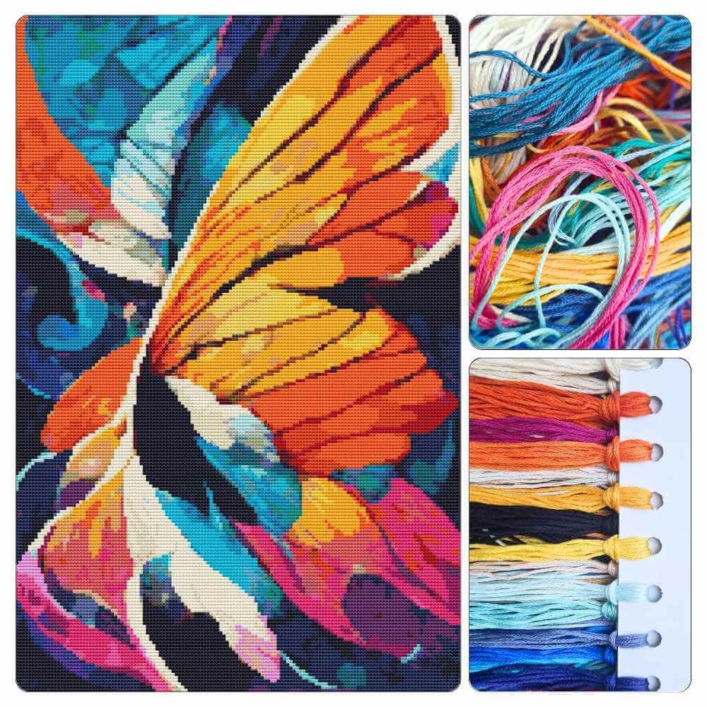 Fantasy Series: A Butterfly's Wing Cross Stitch Kit (Episode 1)