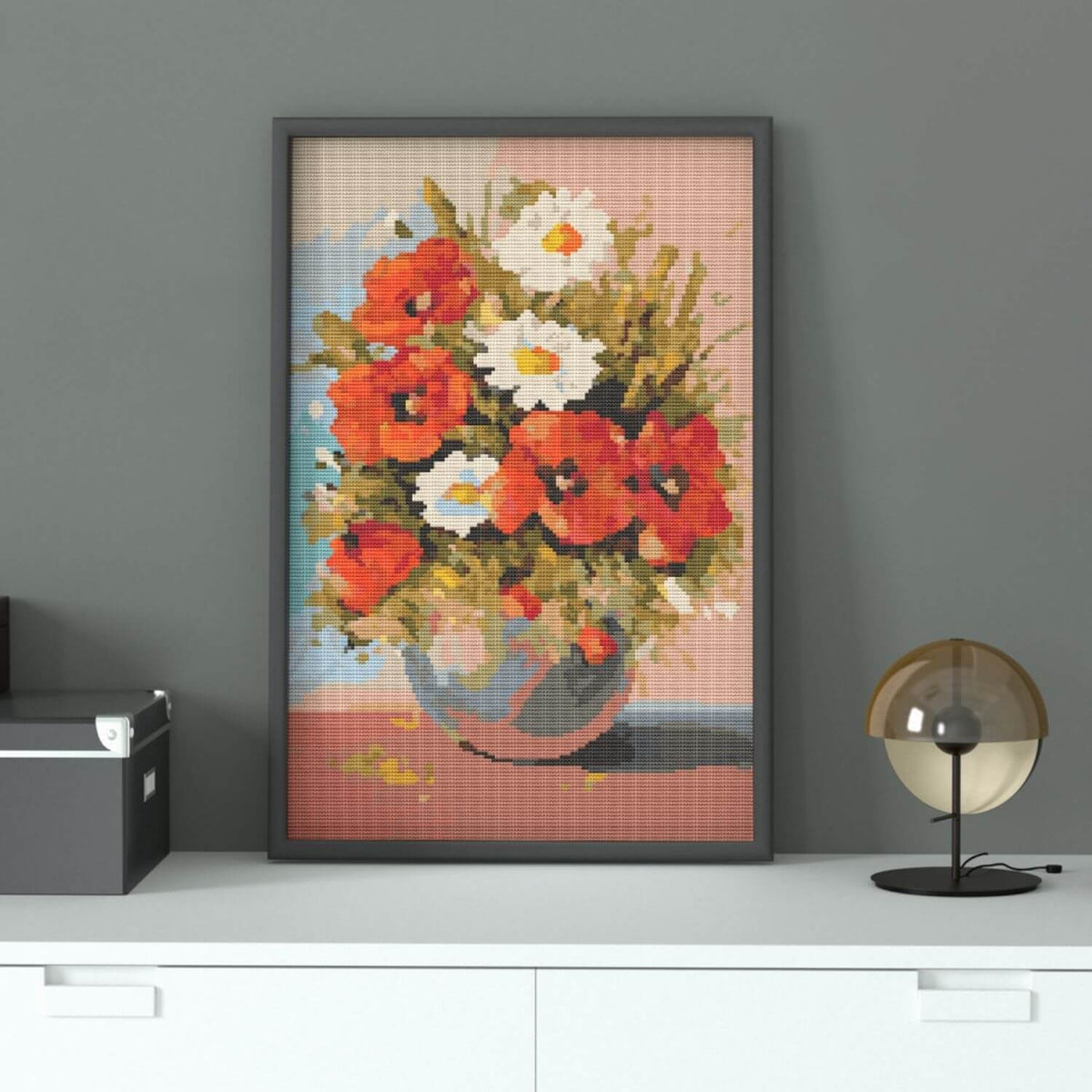 Poppies Cross Stitch Pattern - Premium Cross Stitch Pattern - The Art of Stitch