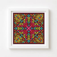 Mandala Series: Joy Cross Stitch Pattern - Premium Cross Stitch Pattern - The Art of Stitch