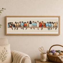 A Row of Birds Cross Stitch Pattern
