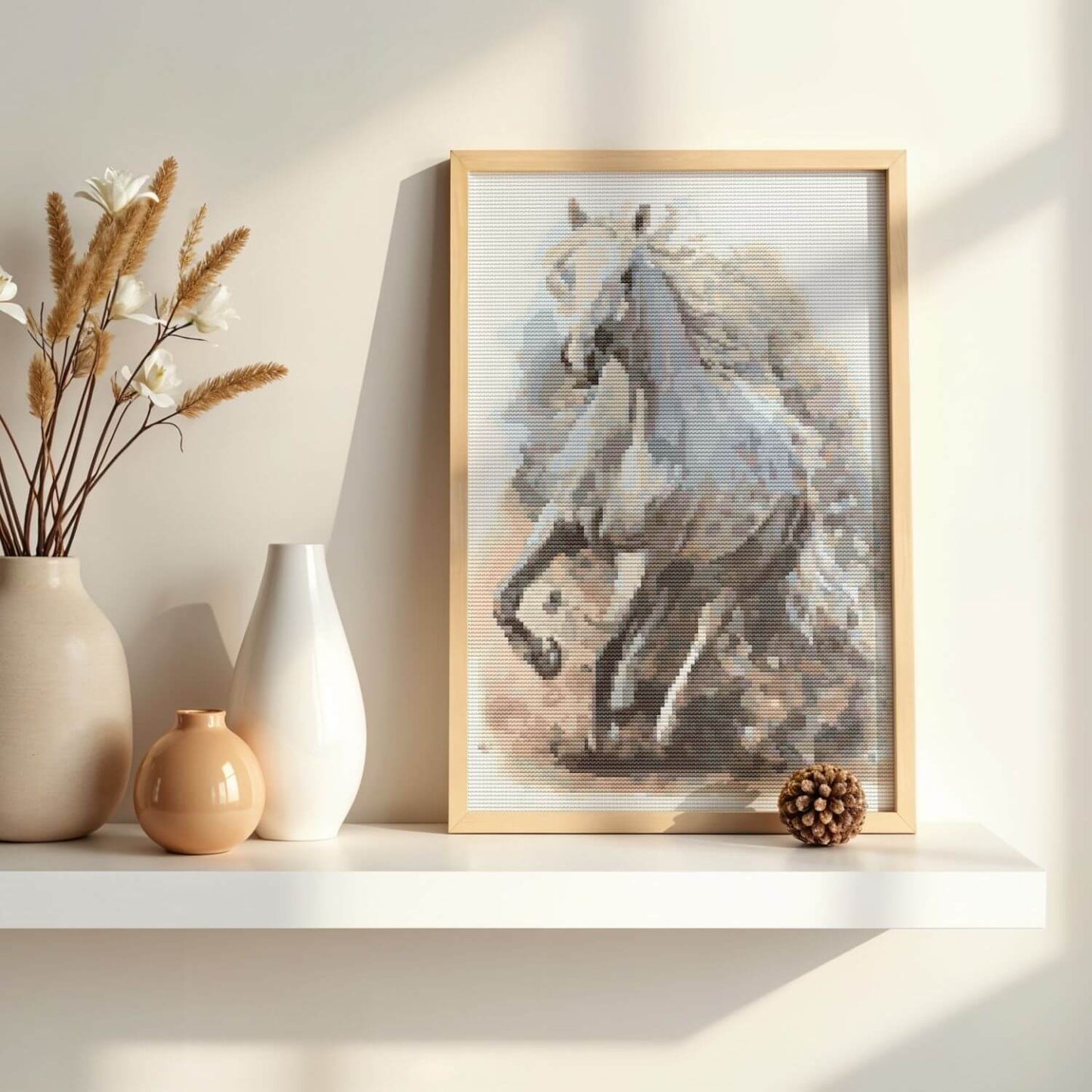 The White Knight Cross Stitch Pattern - Premium Cross Stitch Pattern - The Art of Stitch
