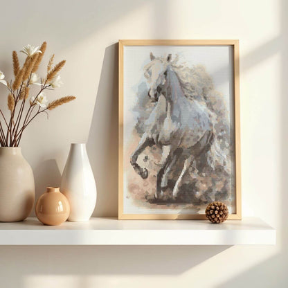 The White Knight Cross Stitch Pattern - Premium Cross Stitch Pattern - The Art of Stitch