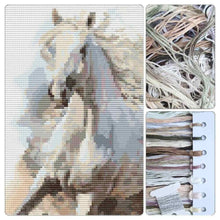 The White Knight Cross Stitch Kit - Premium Cross Stitch Kit - The Art of Stitch
