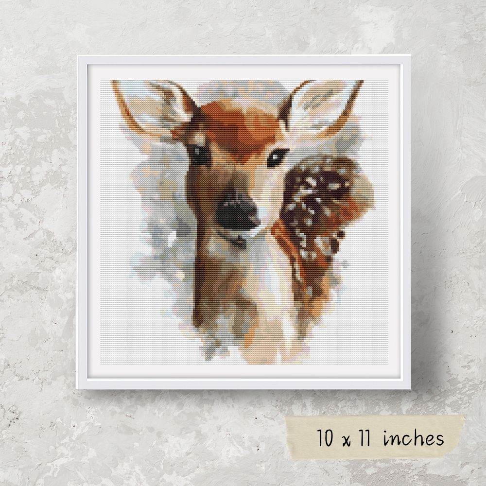The Deer Cross Stitch Pattern by The Art of Stitch