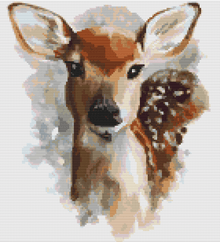 The Deer Cross Stitch Kit | The Art of Stitch