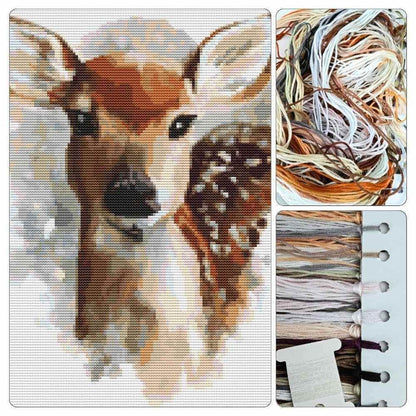 The Deer Cross Stitch Kit