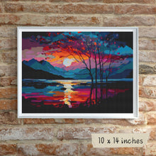 As the Sun Sets Cross Stitch Kit | The Art of Stitch