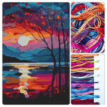 As the Sun Sets Cross Stitch Kit - Premium Cross Stitch Kit - The Art of Stitch