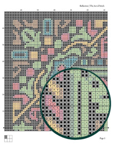 Mandala Series: Reflection Cross Stitch Kit - Premium Cross Stitch Kit - The Art of Stitch