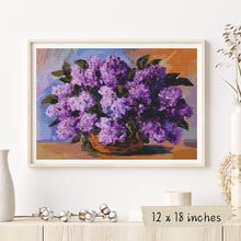 Lilacs in a Vase Cross Stitch Kit | The Art of Stitch