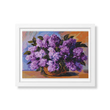 Lilacs in a Vase Cross Stitch Kit | The Art of Stitch