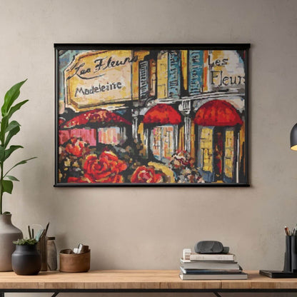Paris Flower Market Cross Stitch Pattern - Premium Cross Stitch Pattern - The Art of Stitch