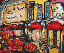 Paris Flower Market Cross Stitch Kit | The Art of Stitch