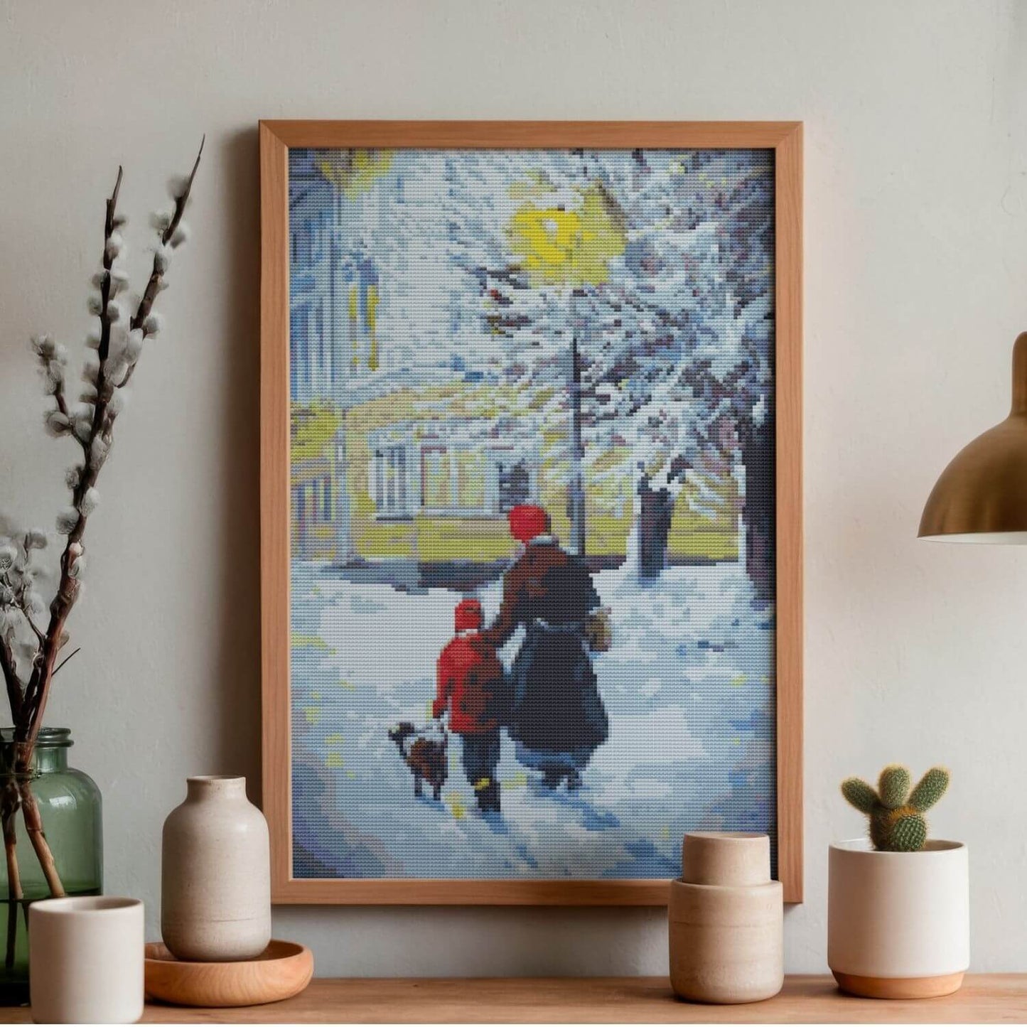 A Winter's Day Cross Stitch Pattern - Premium Cross Stitch Pattern - The Art of Stitch