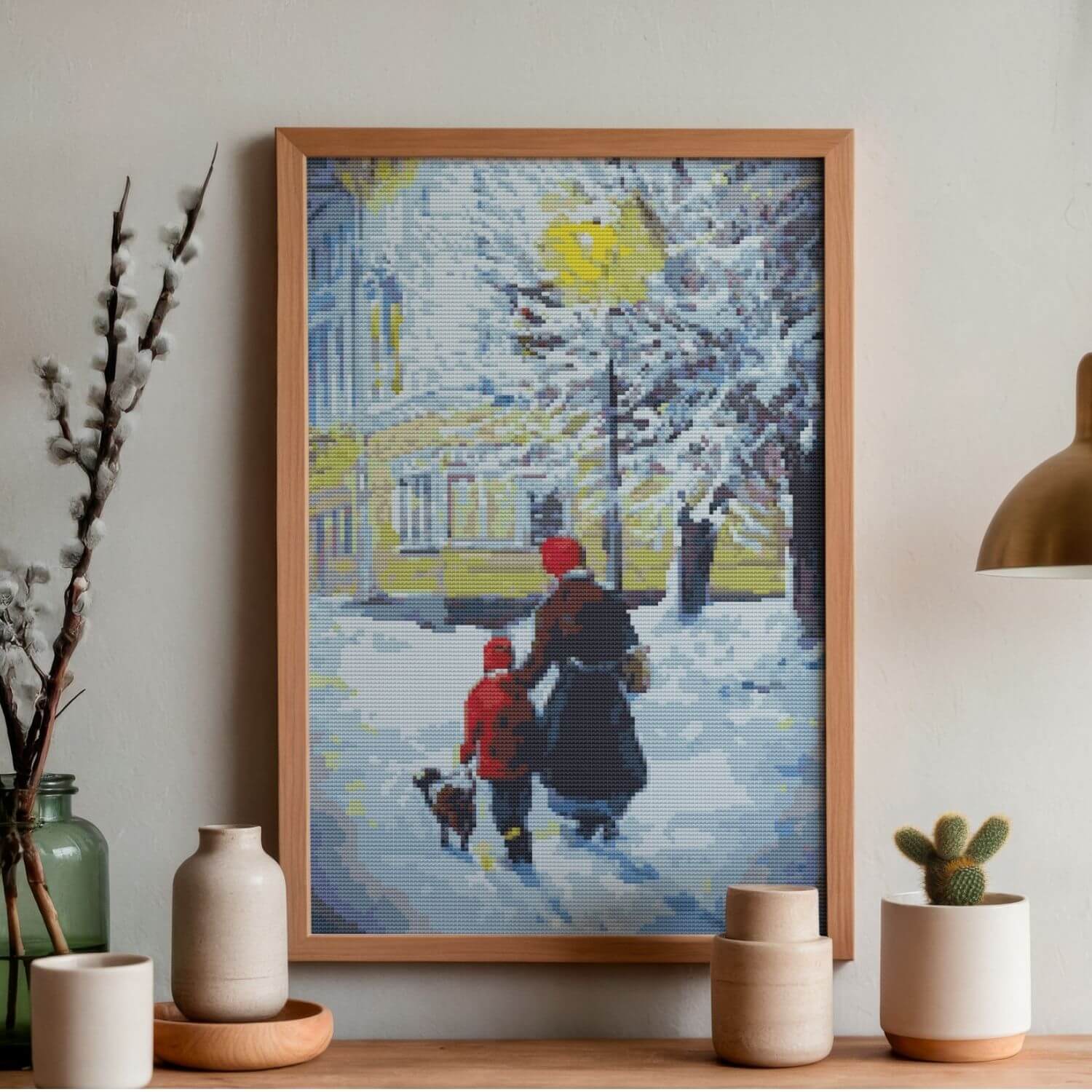 A Winter's Day Cross Stitch Pattern - Premium Cross Stitch Pattern - The Art of Stitch