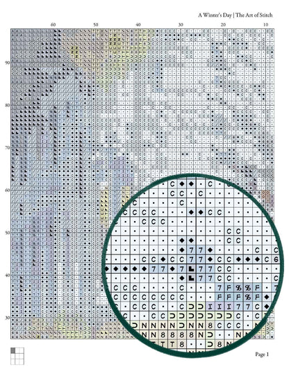 A Winter's Day Cross Stitch Kit