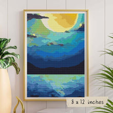 Moonlight Cross Stitch Pattern