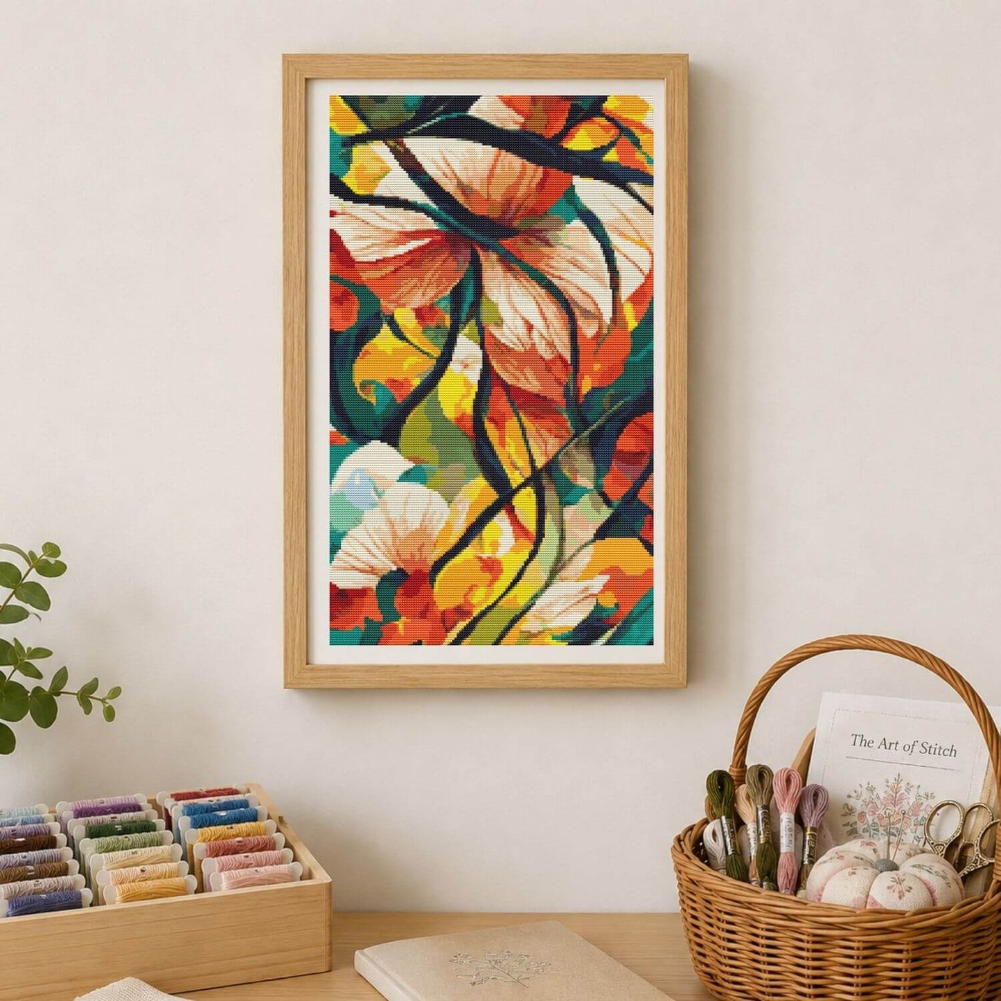 Fantasy Series: The Petals Cross Stitch Pattern (Episode 2)