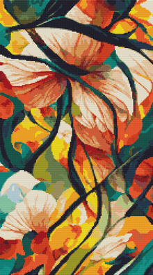Fantasy Series: The Petals Cross Stitch Pattern (Episode 2)