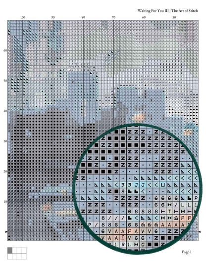 Waiting For You III Cross Stitch Kit - Premium Cross Stitch Kit - The Art of Stitch