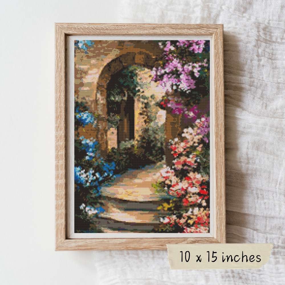 The Garden Cross Stitch Kit