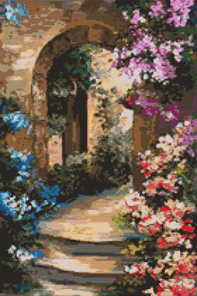 The Garden Cross Stitch Kit