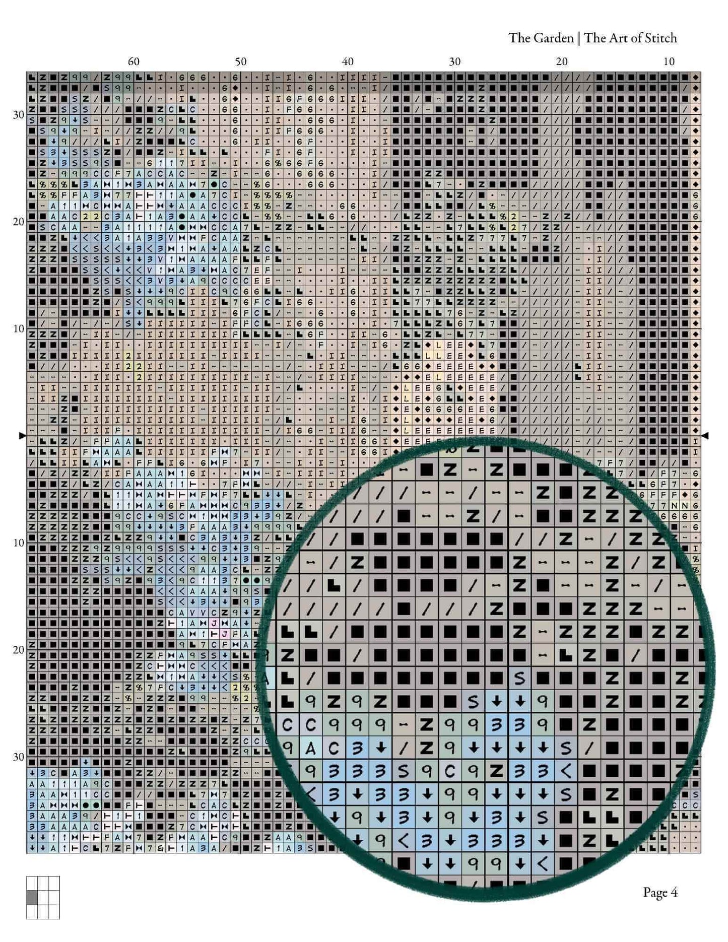 The Garden Cross Stitch Kit - Premium Cross Stitch Kit - The Art of Stitch