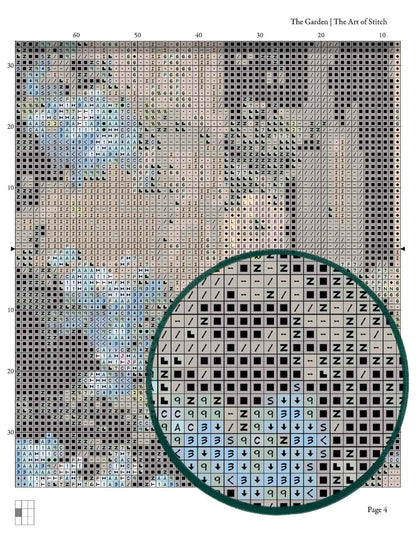 The Garden Cross Stitch Kit - Premium Cross Stitch Kit - The Art of Stitch