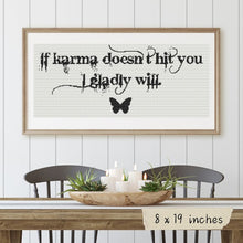 Word It! Series: Karma Cross Stitch Pattern