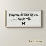 Word It! Series: Karma Cross Stitch Pattern