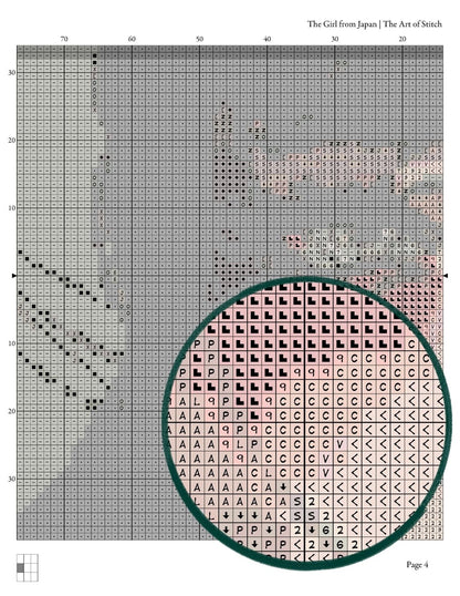 The Girl from Japan Cross Stitch Kit