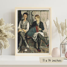 Le Malcontent (The Unhappy) Cross Stitch Pattern