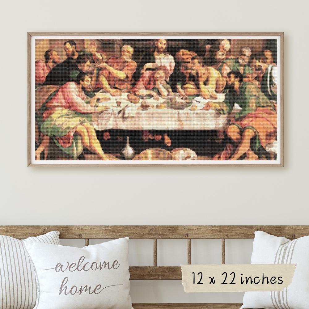 The Last Supper Cross Stitch Kit
