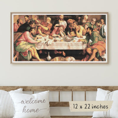 The Last Supper Cross Stitch Pattern