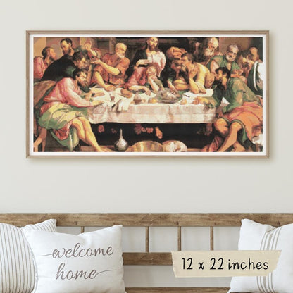 The Last Supper Cross Stitch Kit