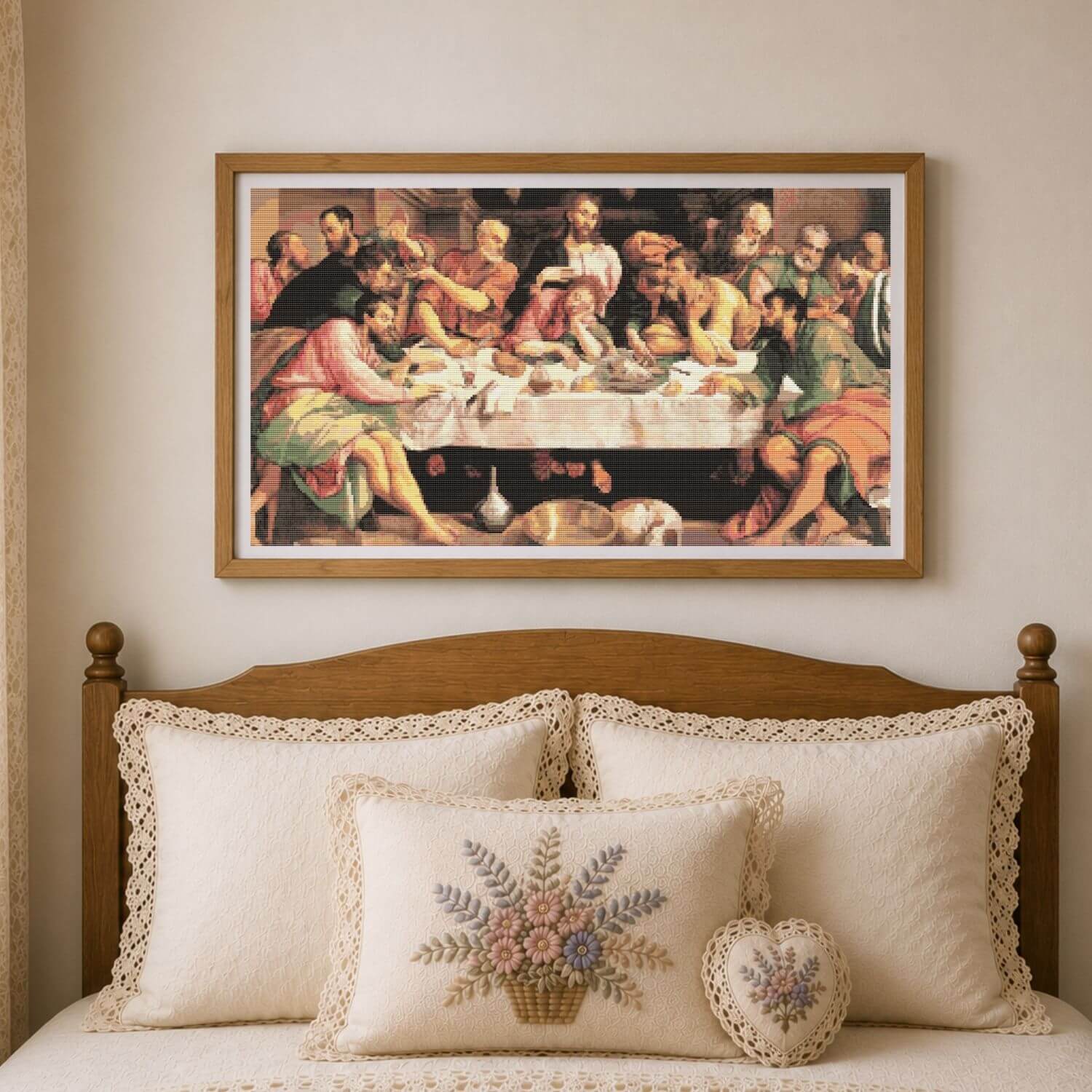 The Last Supper Cross Stitch Pattern - Premium Cross Stitch Pattern - Jacopo Bassano