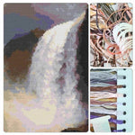 Falls of Niagara From Below Cross Stitch Kit
