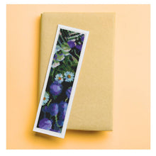 Bouquet of Purple Flowers Bookmark Cross Stitch Pattern | Boris Kustodiev