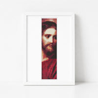 Christ at Thirty Three Bookmark Cross Stitch Kit - Bookmark Cross Stitch Kit - Heinrich Hofmann