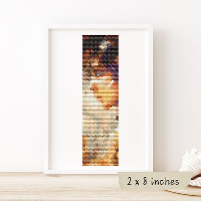 Wisdom Bookmark Cross Stitch Pattern | The Art of Stitch