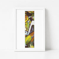 Improvisation Bookmark Cross Stitch Kit - Bookmark Cross Stitch Kit - Wassily Kandinsky