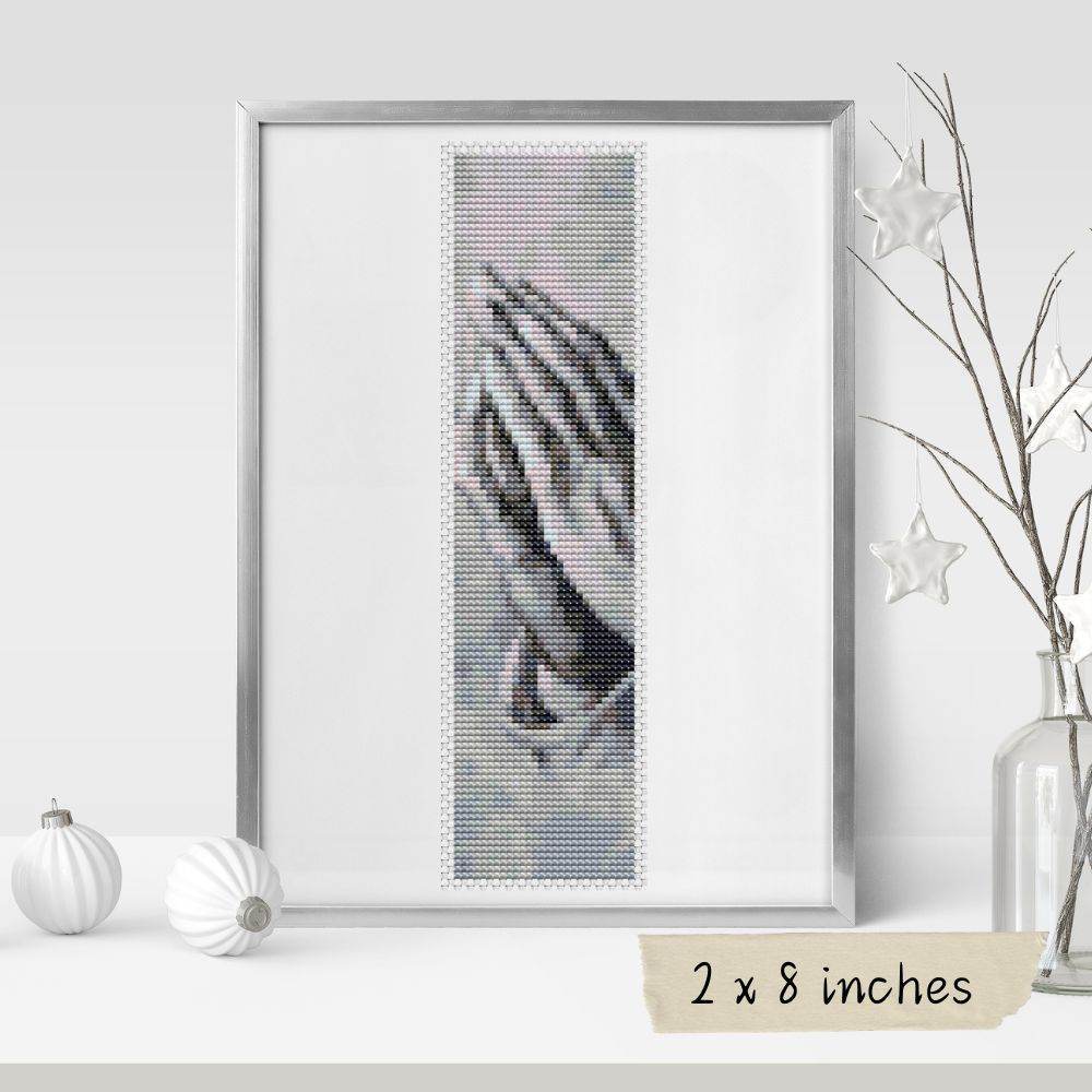 Praying Hands Bookmark Cross Stitch Kit - The Art of Cross Stitch
