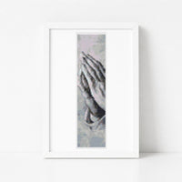 Praying Hands Bookmark Cross Stitch Kit - Bookmark Cross Stitch Kit - Albrecht Durer