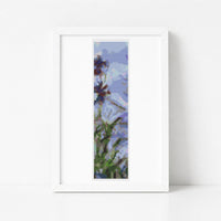 Irises Bookmark Cross Stitch Kit - Bookmark Cross Stitch Kit - Claude Monet