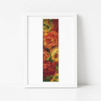 Armful of Roses Bookmark Cross Stitch Kit - Bookmark Cross Stitch Kit - Pierre - Auguste Renoir