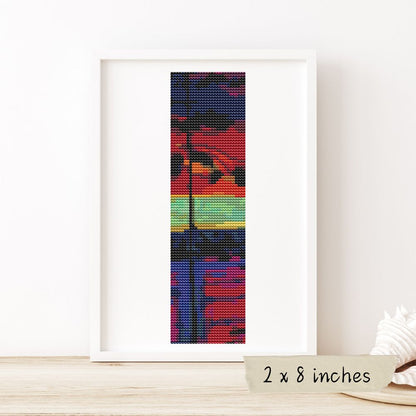 At Sunset Bookmark Cross Stitch Kit | Arkady Alexandrovich Rylov