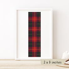 So Plaid Bookmark Cross Stitch Kit | The Art of Stitch