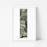 Leaves Bookmark Cross Stitch Kit - Bookmark Cross Stitch Kit - William Morris