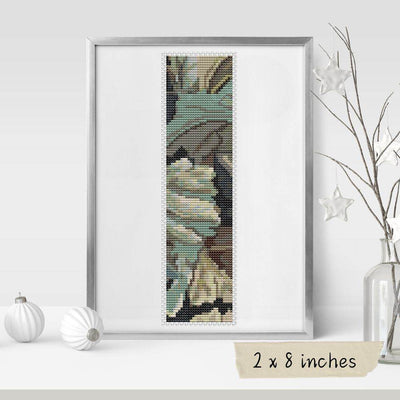 Leaves Bookmark Cross Stitch Pattern