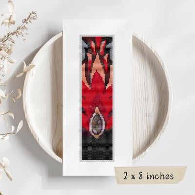 Snakeshead Bookmark Cross Stitch Pattern